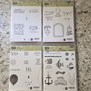 New Stampin' Up! Rubber Stamp Set Collection